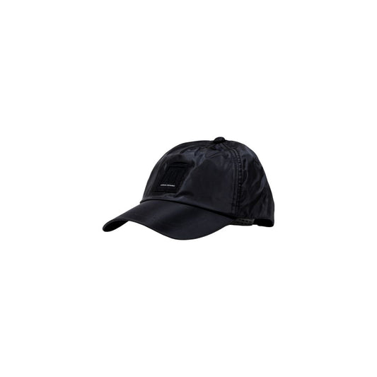 Armani Exchange Black Polyamide Cap (Baseball Hat)