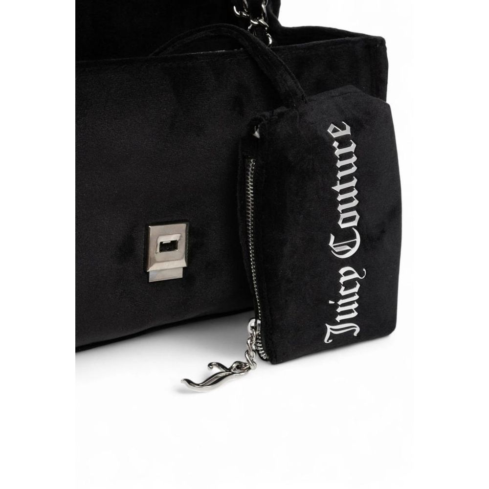 Juicy Couture Black Polyester Shoulder Bag