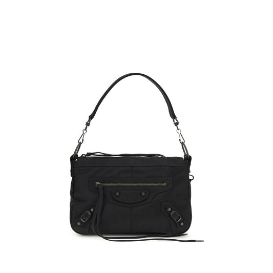 Balenciaga Black Polyamide Shoulder Bag