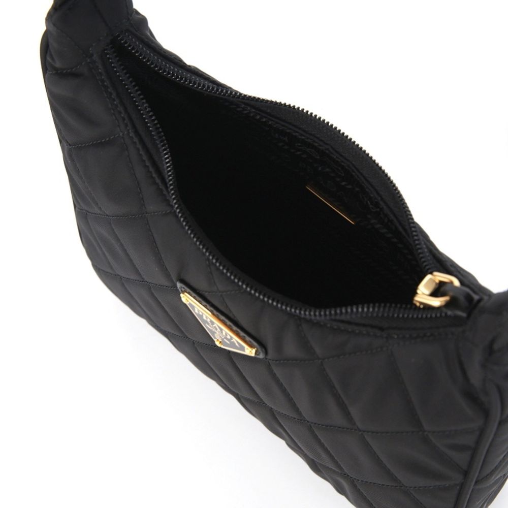 Prada Black Nylon Shoulder Bag