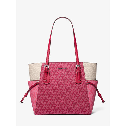Michael Kors Multicolor Canvas Tote Bag
