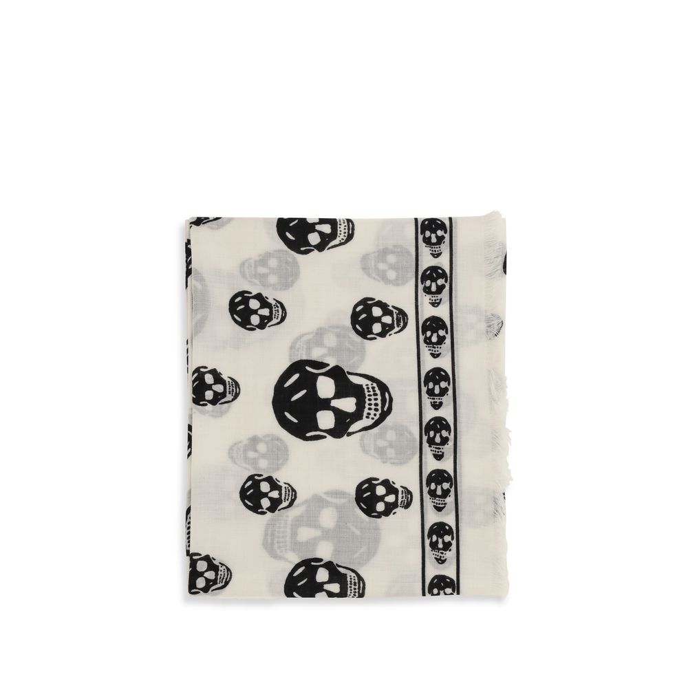 Alexander McQueen Beige Modal Scarf
