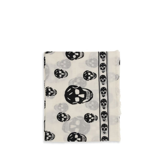 Alexander McQueen Beige Modal Scarf