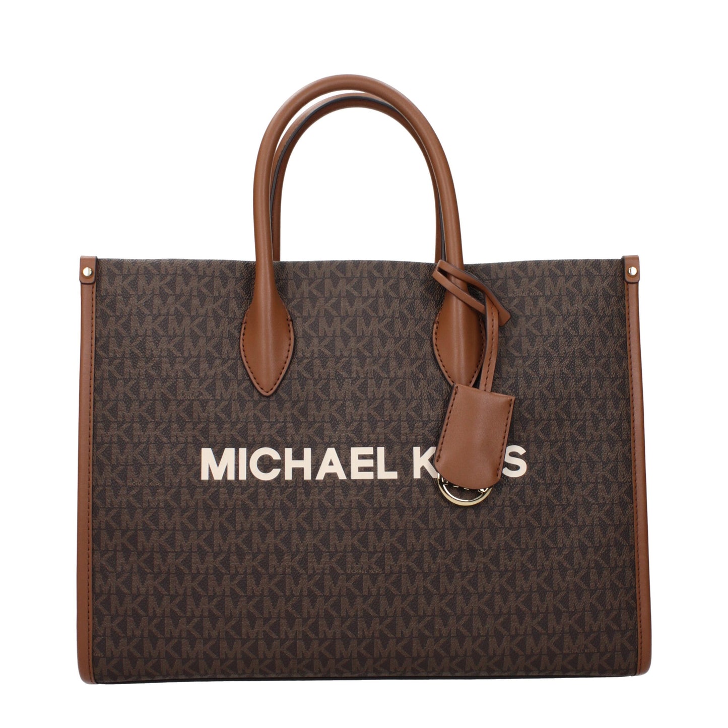 Michael Kors Brown Fabric Handbag