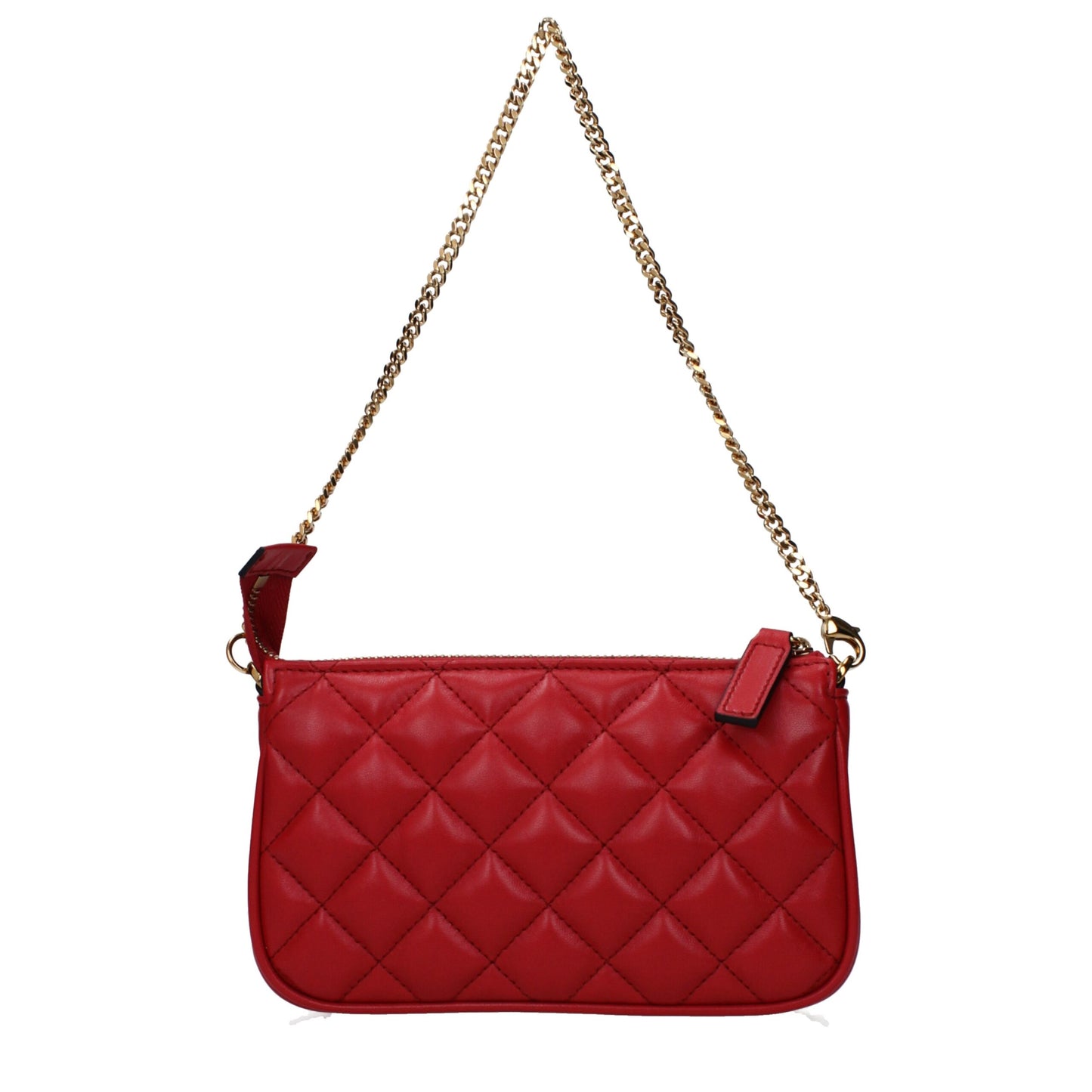 Versace Red Leather Handbag