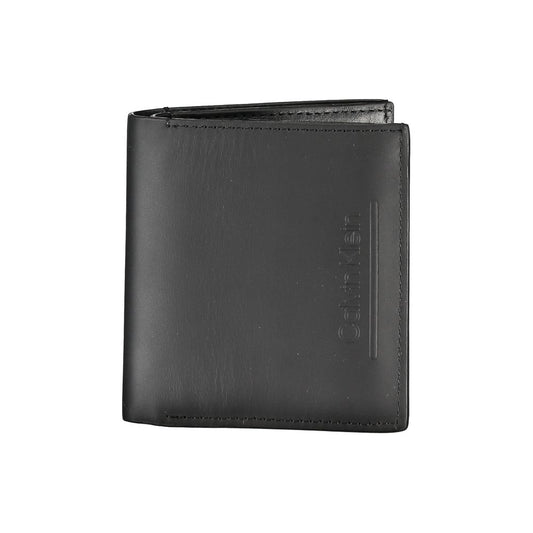 Calvin Klein Nero Leather Mens Wallet