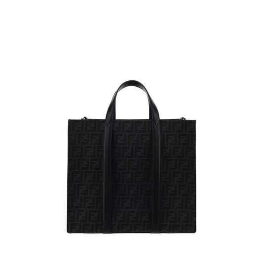 Fendi Black Polyester Shoulder Bag