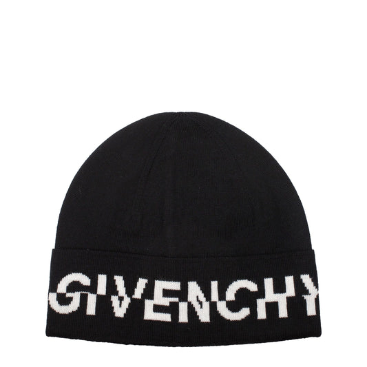 Givenchy Black Wool Beanie