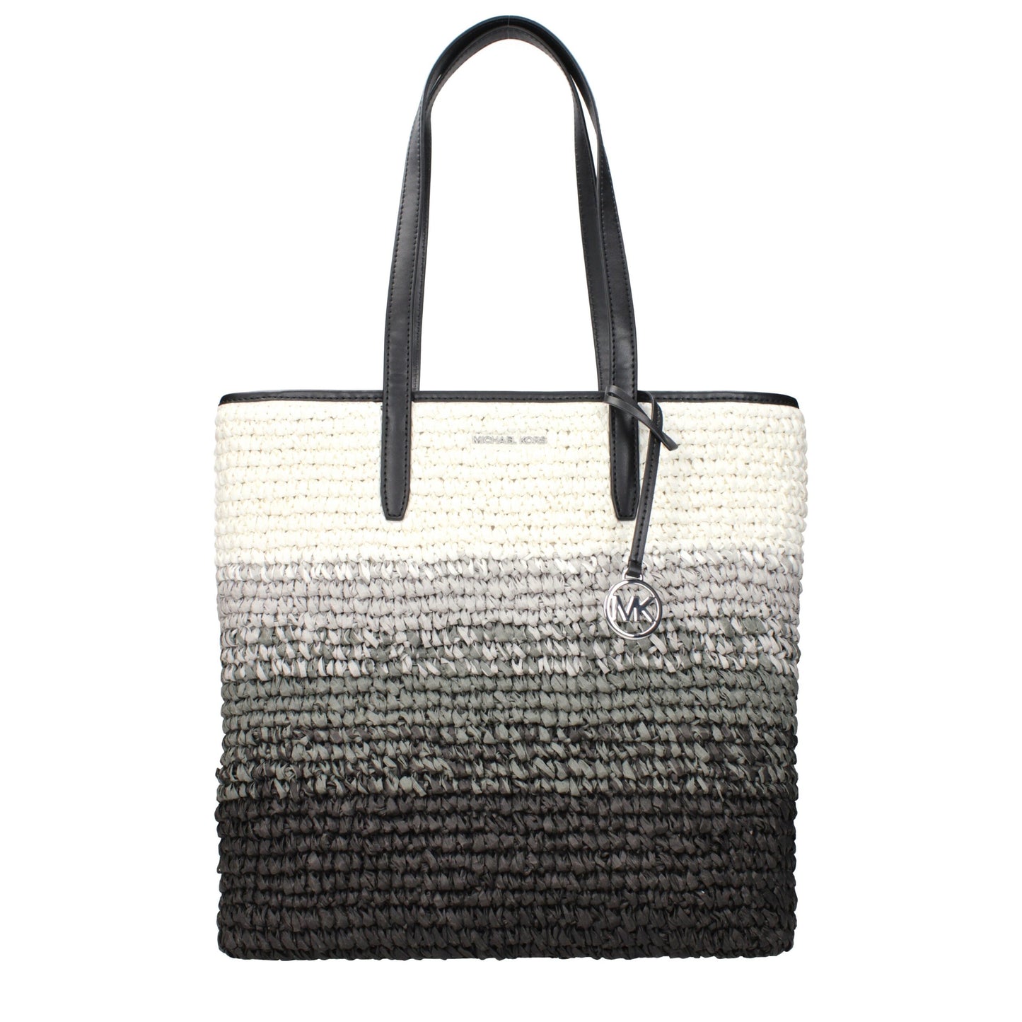 Michael Kors Black Raffia Shoulder Bag