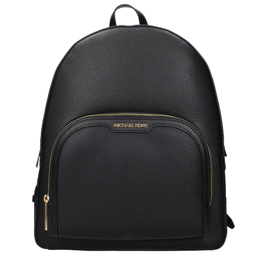 Michael Kors Black Leather Backpack