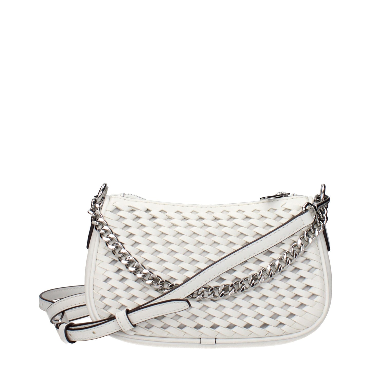 Michael Kors White Leather Handbag