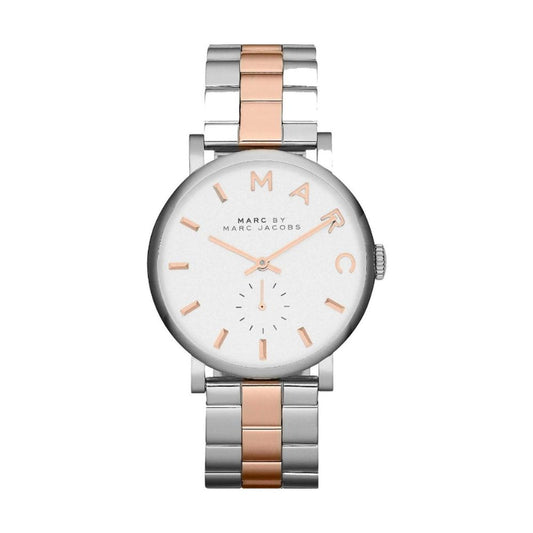 Marc Jacobs Gray Stainless Steel Dress Watch