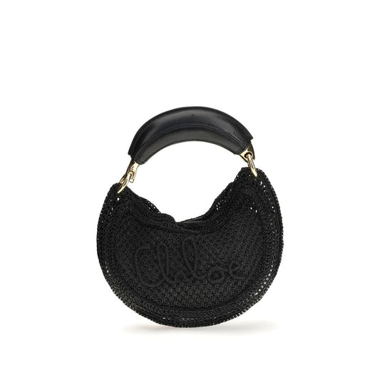 Chloé Black Viscose Shoulder Bag