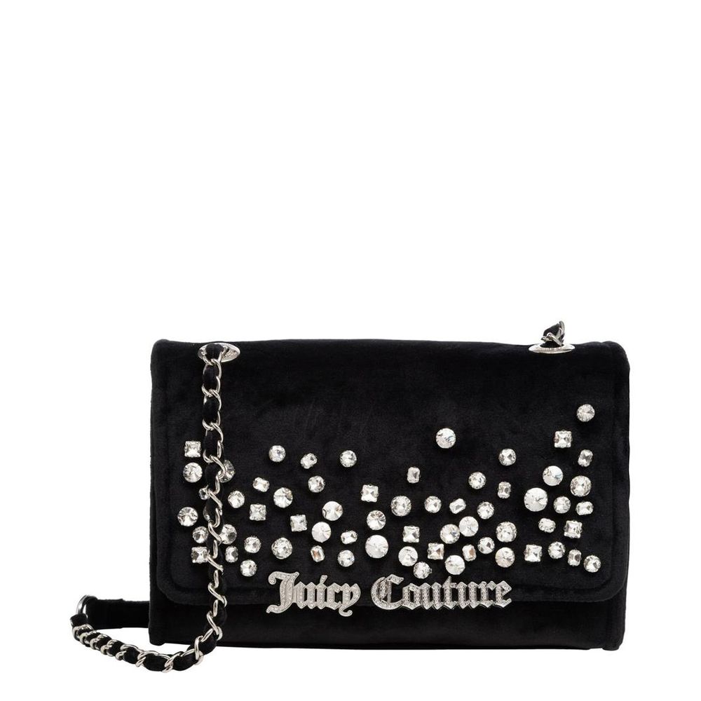 Juicy Couture Black Polyester Shoulder Bag